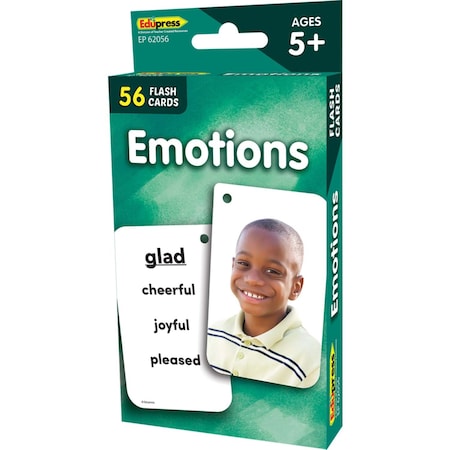 Edupress Emotions Flash Cards TCR62056